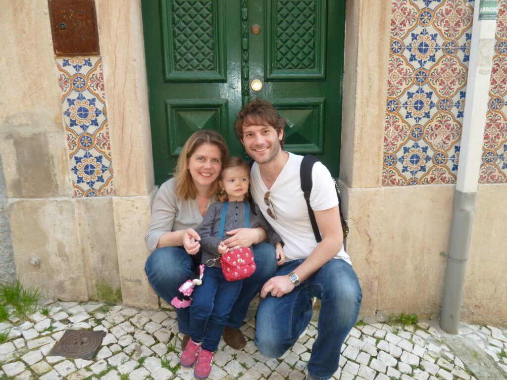 La famille Les Zed à Lisbonne
