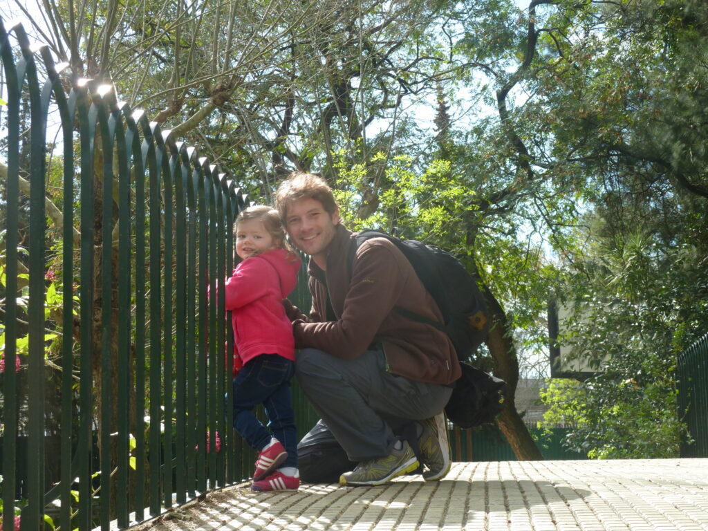 Chloé et Max au Jardim Zoologico