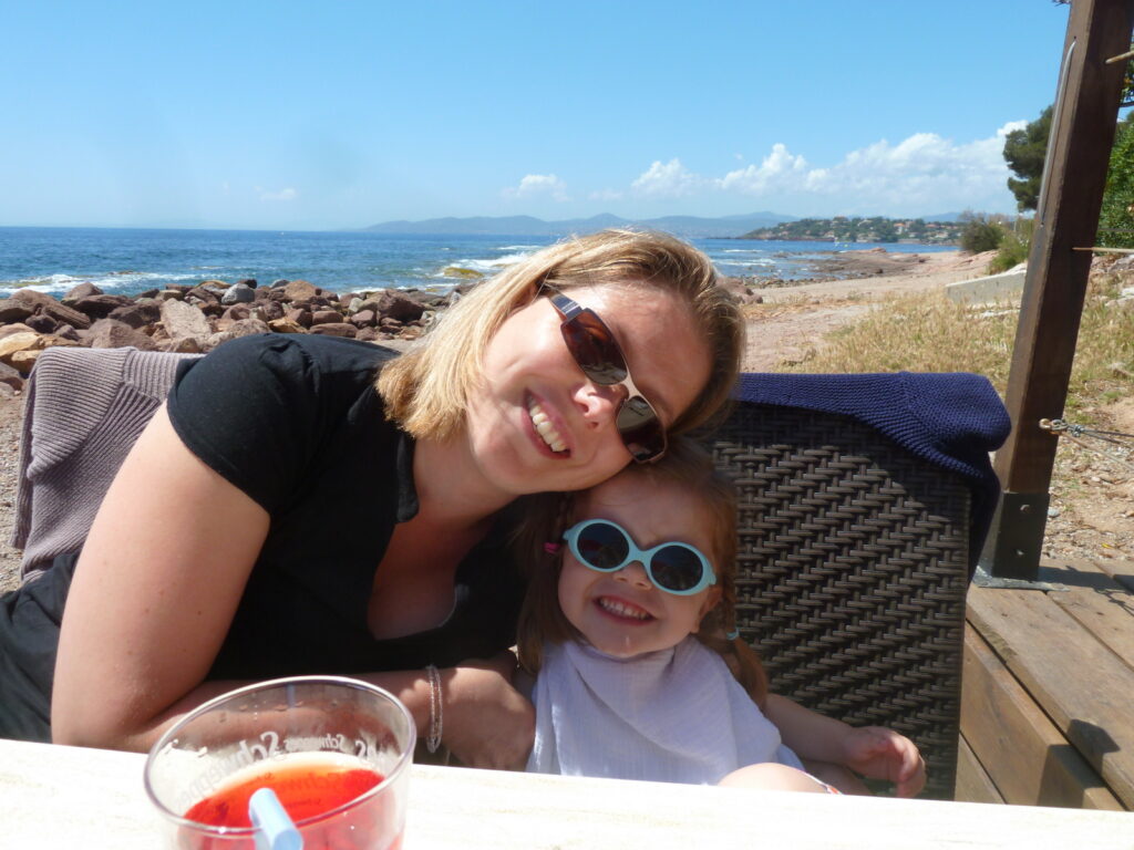 Clem et Chloé à Boulouris