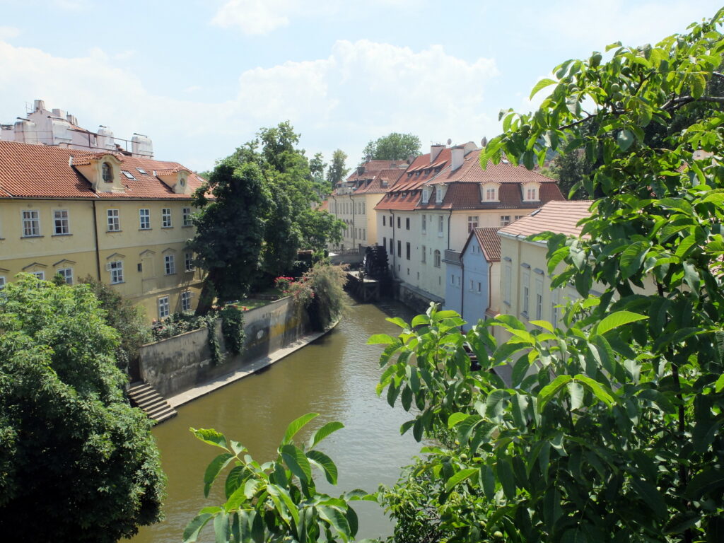Mala Strana depuis le pont Charles