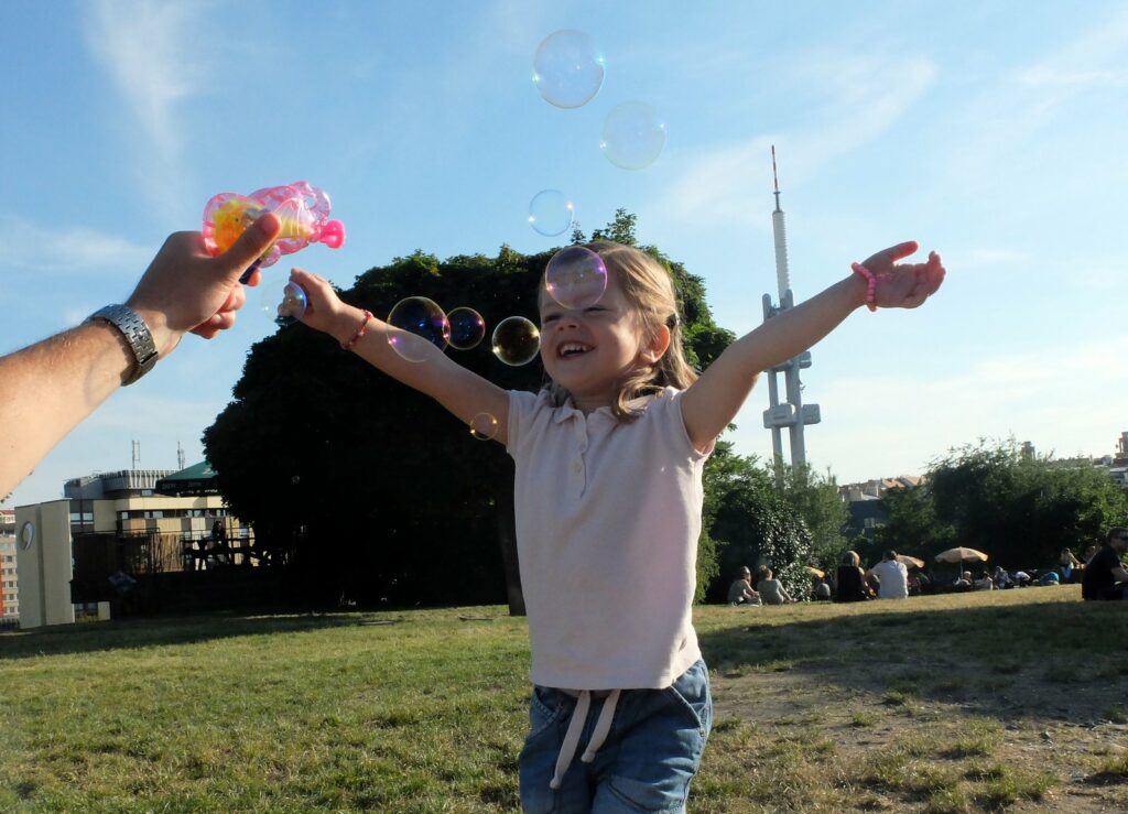 faire des bulles de savon