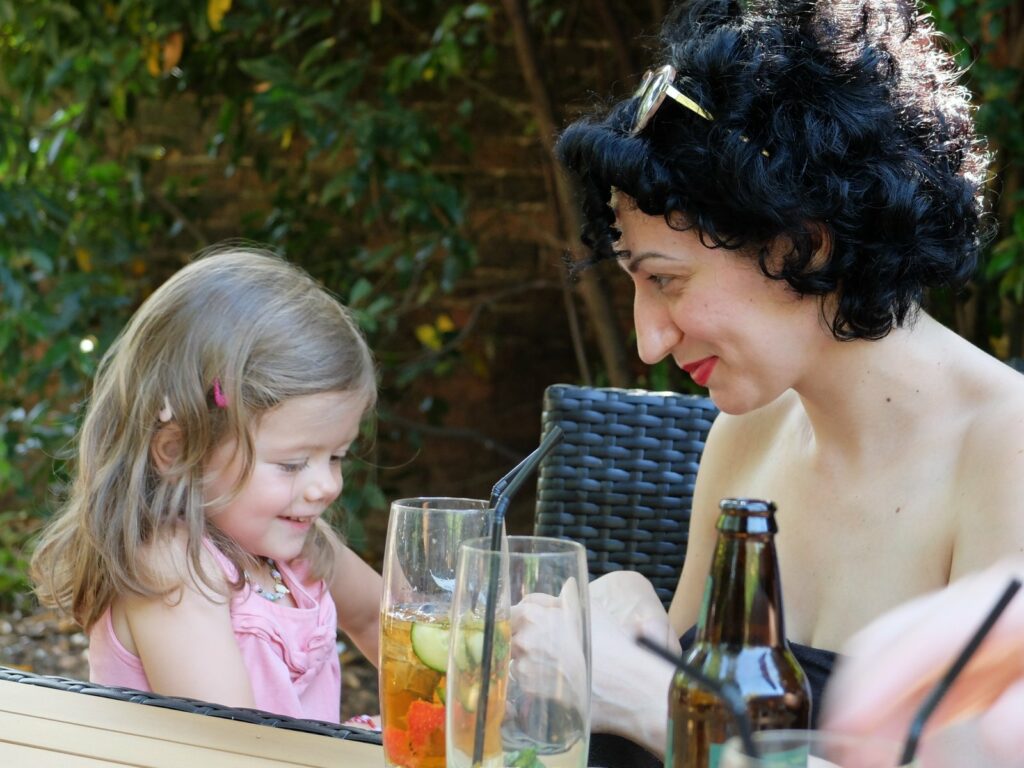 Chloé et Oriana
