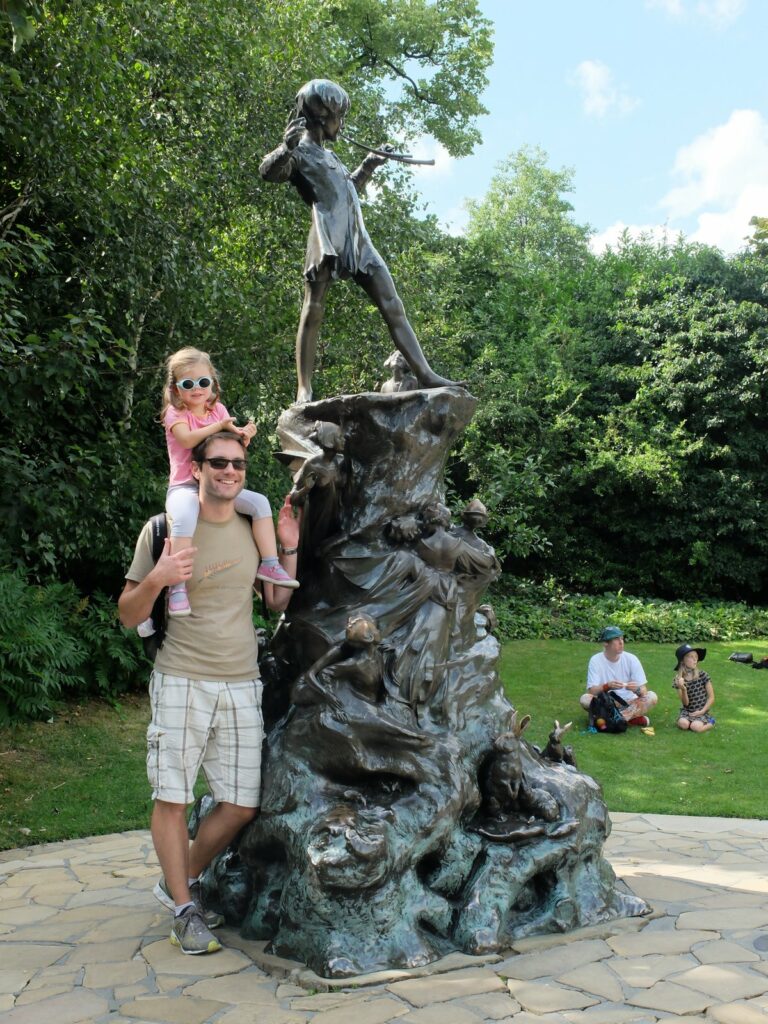 Hyde Park : la statue de Peter Pan