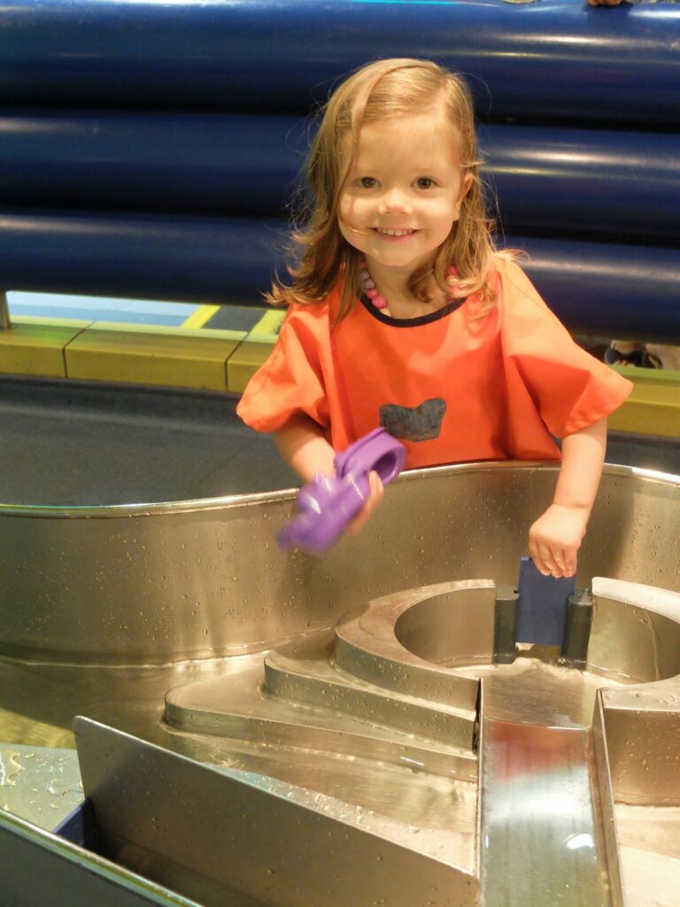 Musée des sciences : expériences aquatiques