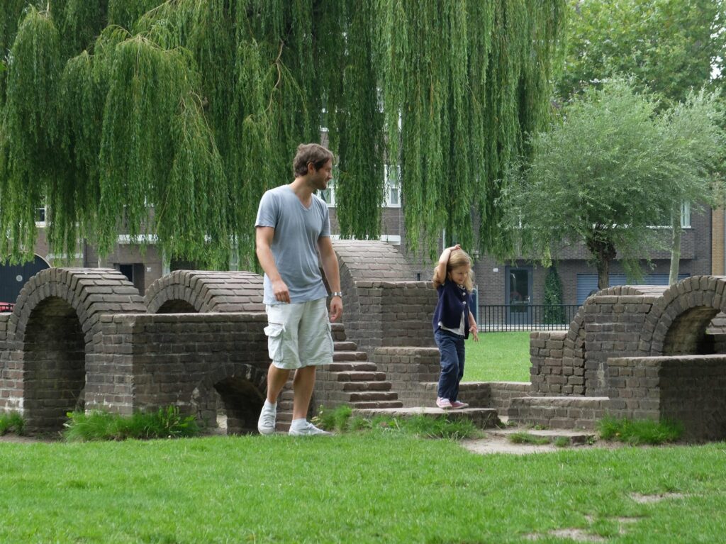 Des anciennes canalisations comme parcours aventure (Zimmerterrein)