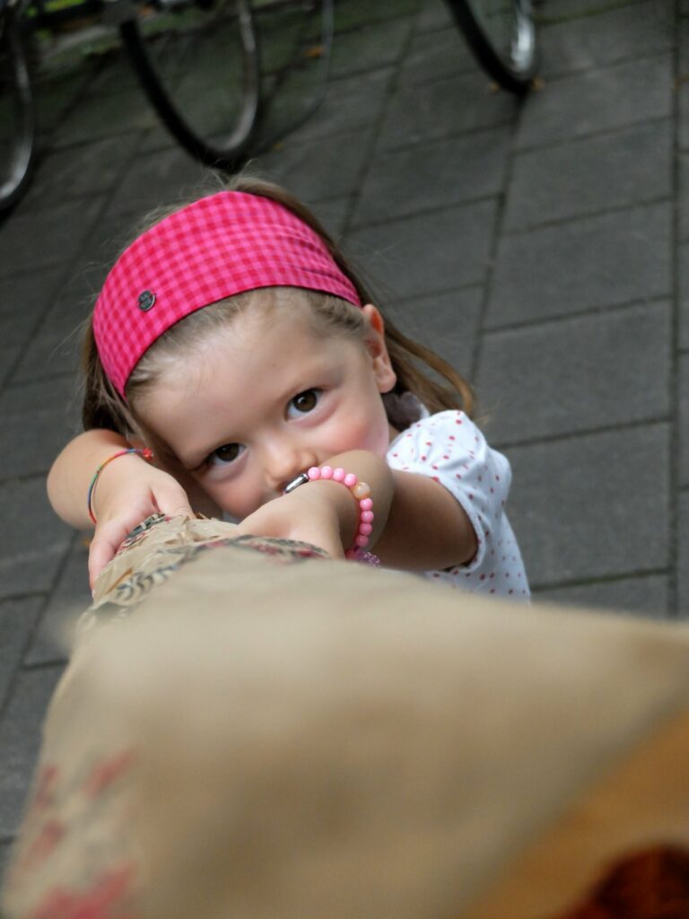 Chloé de retour du marché