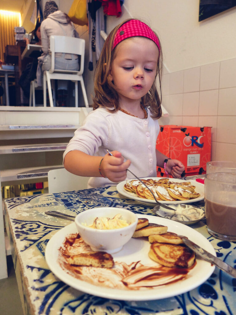 Les fameux Poffertjes : notre enfant se régale 