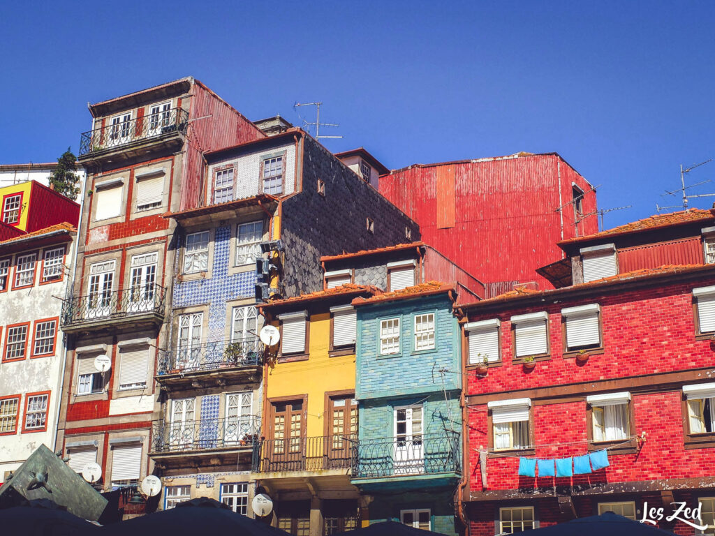 Porto Ribeira - quartier coloré