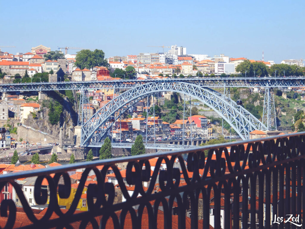 Vue sur Porto pont Luis