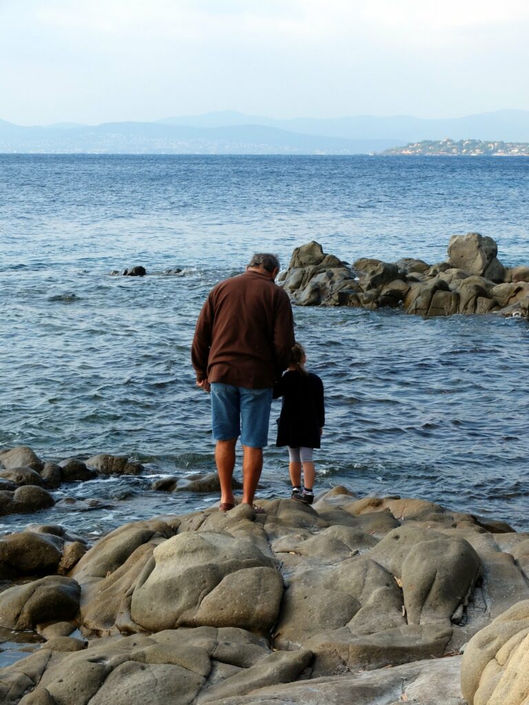 Nano+Chloé face à la mer