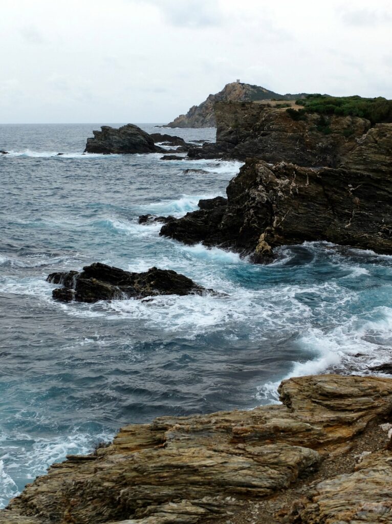 Vue depuis Statue sur l'île du grand Gaou