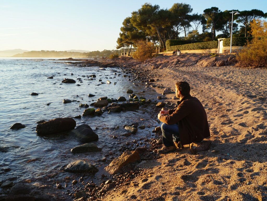 J'adore les couchers de soleil ! (Boulouris)