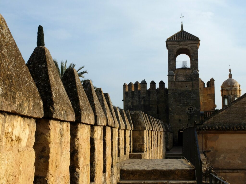 Muraille de l'Alcázar de los Reyes Cristianos