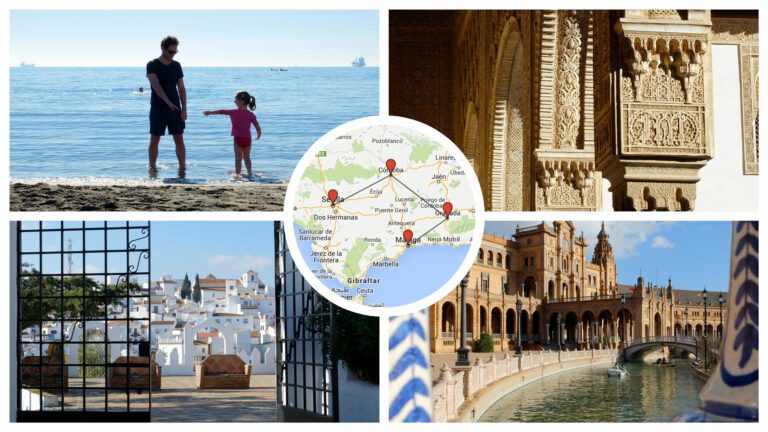 Notre itinéraire pour visiter l’Andalousie en famille Andalousie en famille