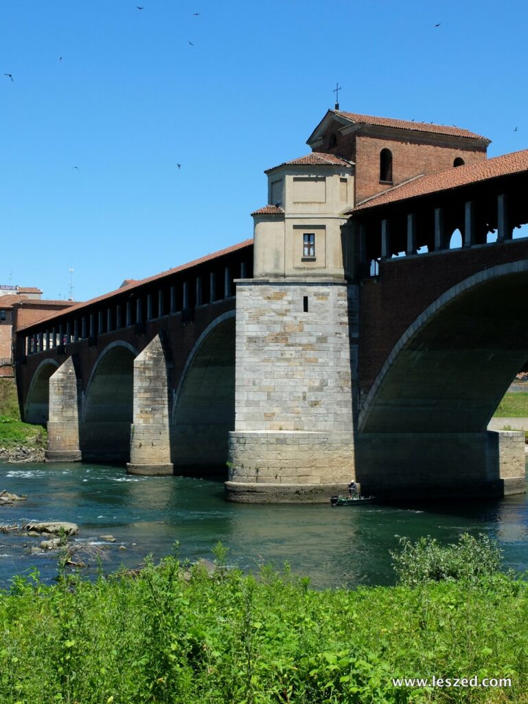 Le pont couvert de Pavie : Ponte Coperto