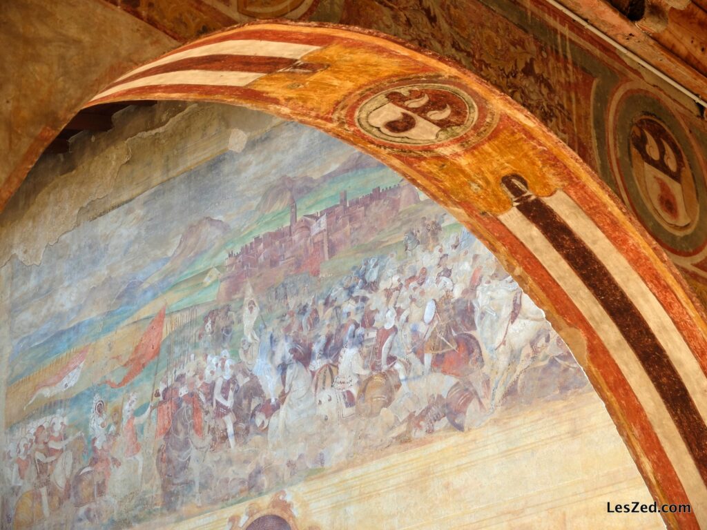 Peintures murales du château de Malpaga