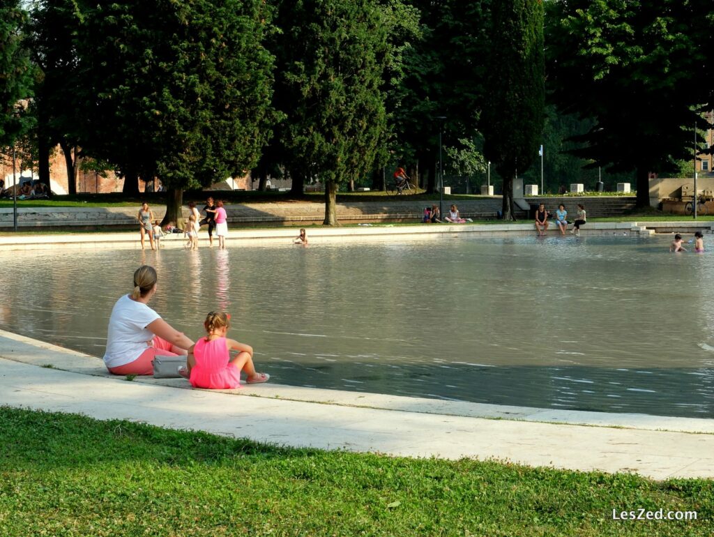 Giardini Pubblici Arsenale : lieu de rencontre des familles et d'amusement des enfants