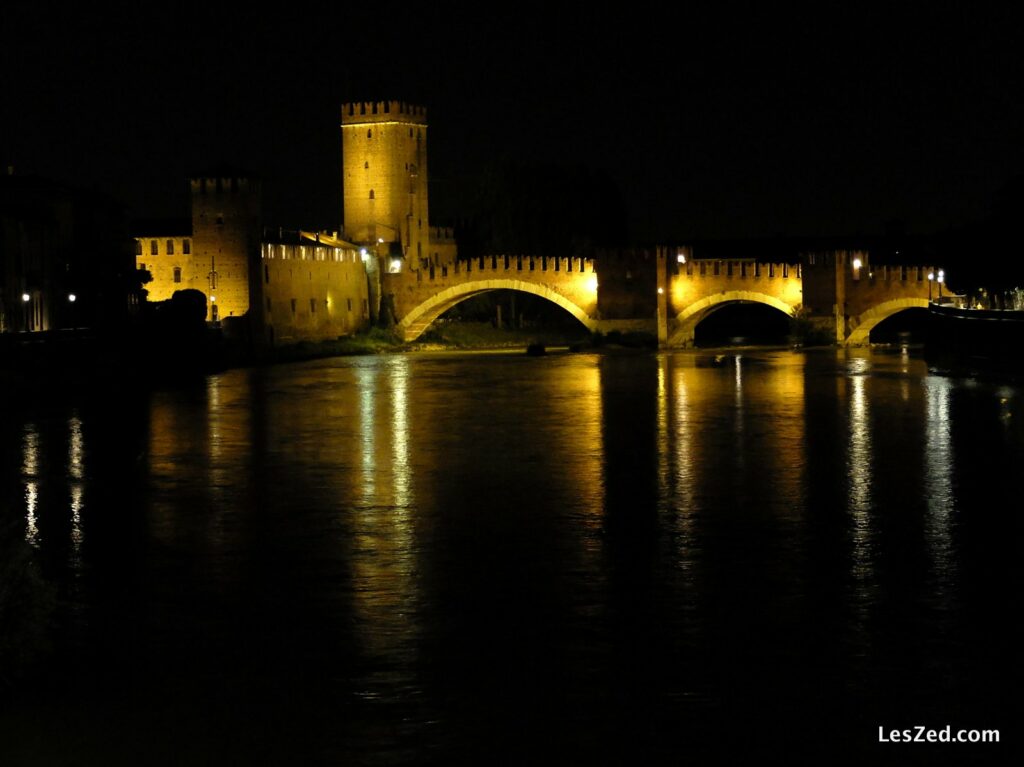 Ponte di Castelvecchio la nuit