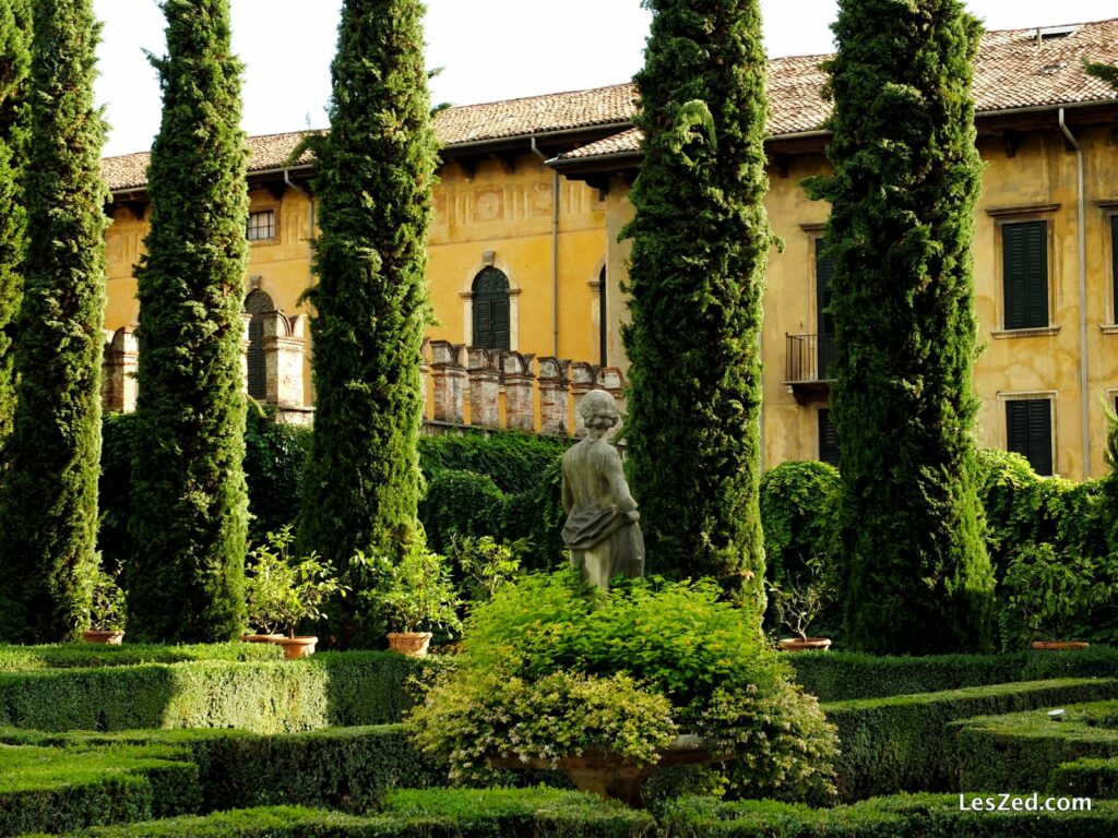 Jardin Giusti : style Renaissance italienne