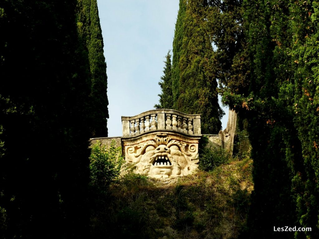 Jardin Giusti : un balcon monstrueux