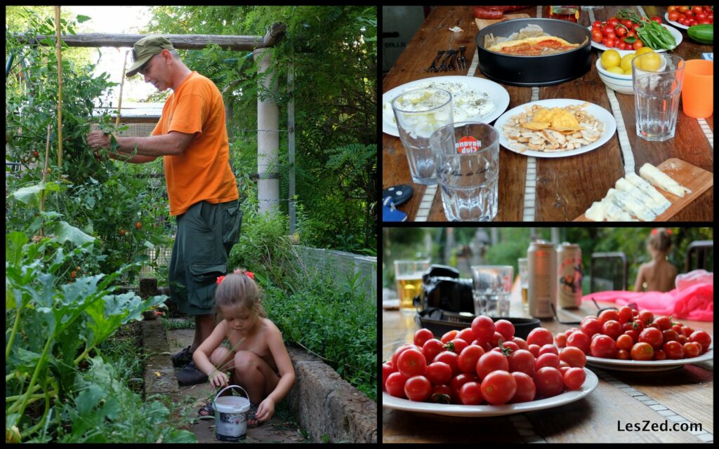 Marco @ Manticus Resort - potager & apéro