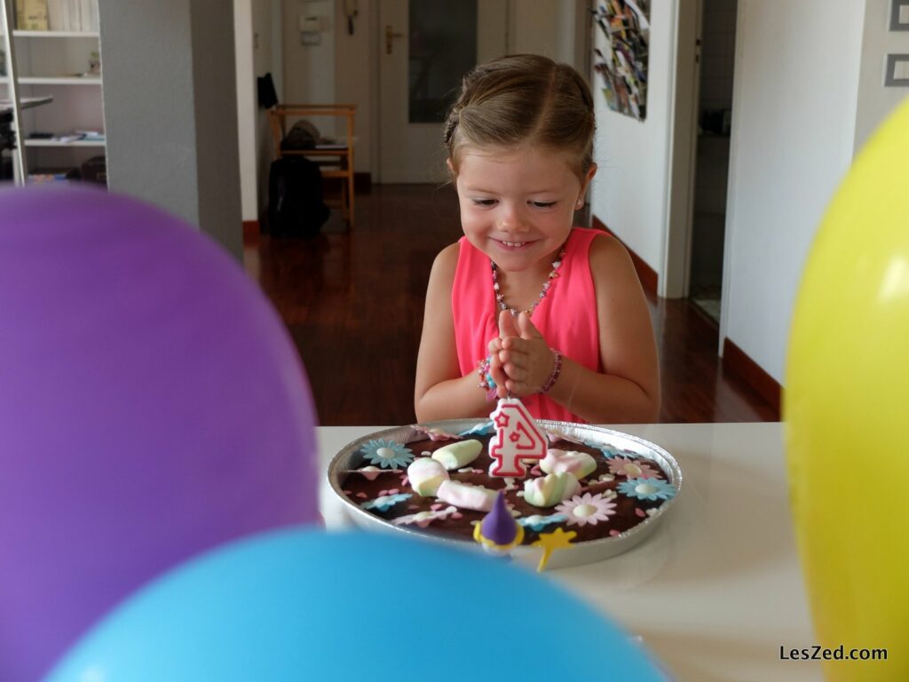 Chloé fête ses 4 ans à Turin