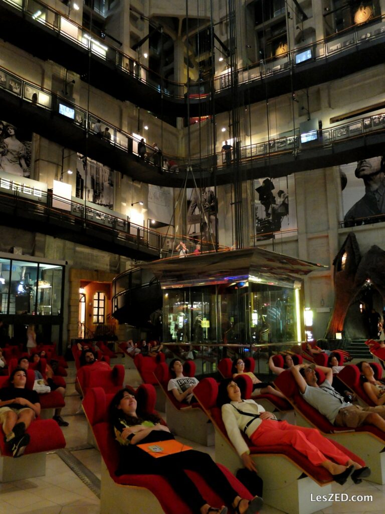 Le dôme du musée vu de l'intérieur (Museo del Cinema)