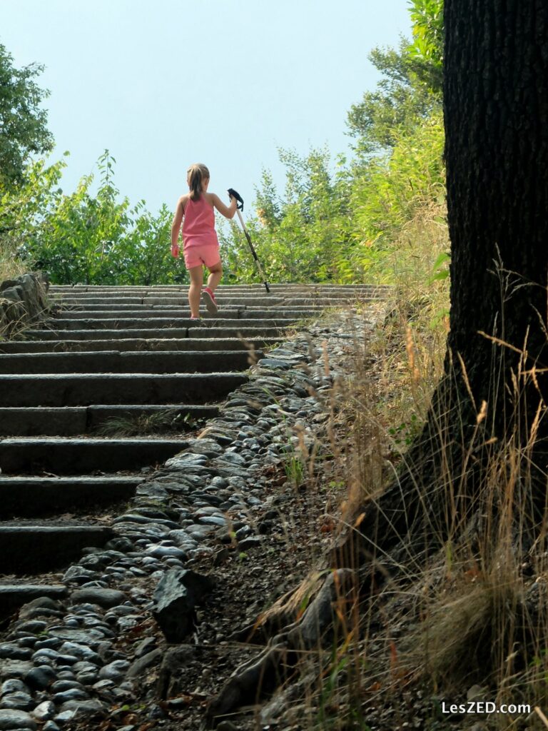 Parco della Rimembranza : Chloé en balade