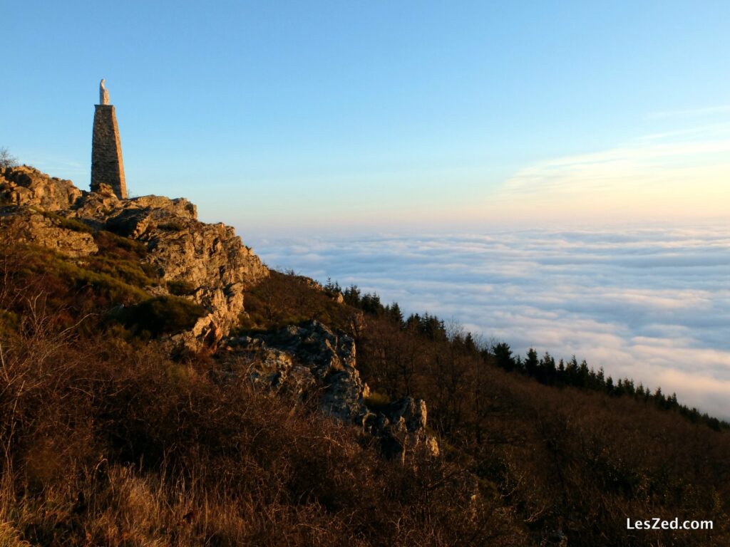 La vierge du Mont Monnet (Pilat)