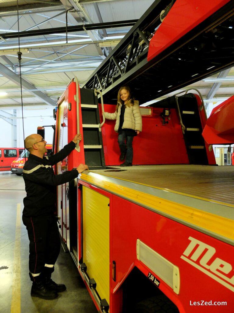 La grande échelle - Caserne des pompiers de Vienne