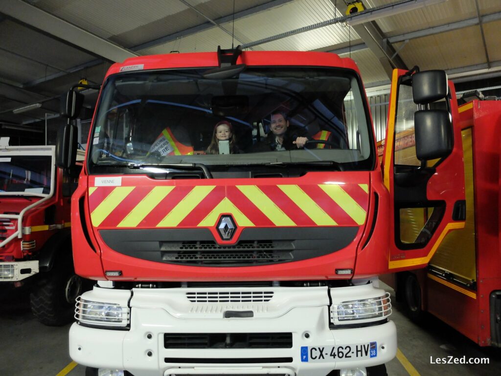 Le test des camions n'est pas réservé aux enfants - Caserne des pompiers de Vienne