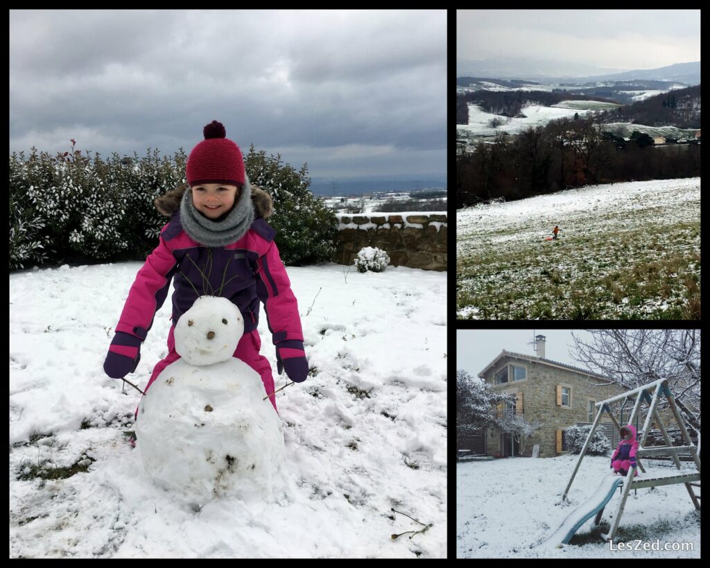 On profite de la neige passée par le Pilat