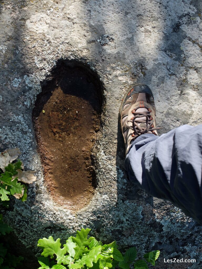 La trace de pied du géant Samson