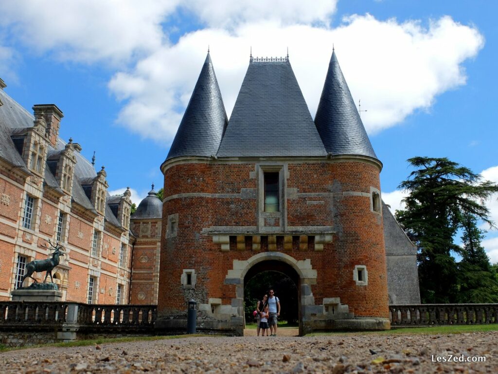 Photo de famille au Château de Chambray