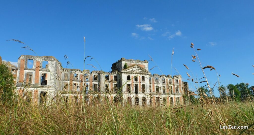 Plan général des ruines du Château de Ferté-Vidame