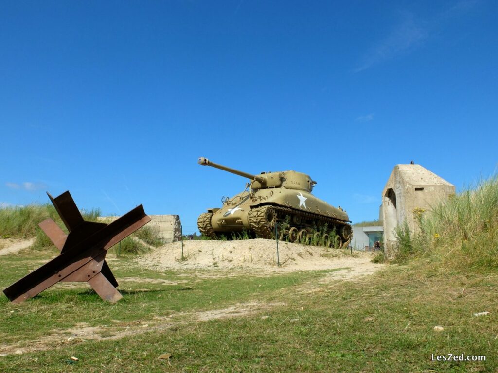 Musée du débarquement de Utah Beach : tank
