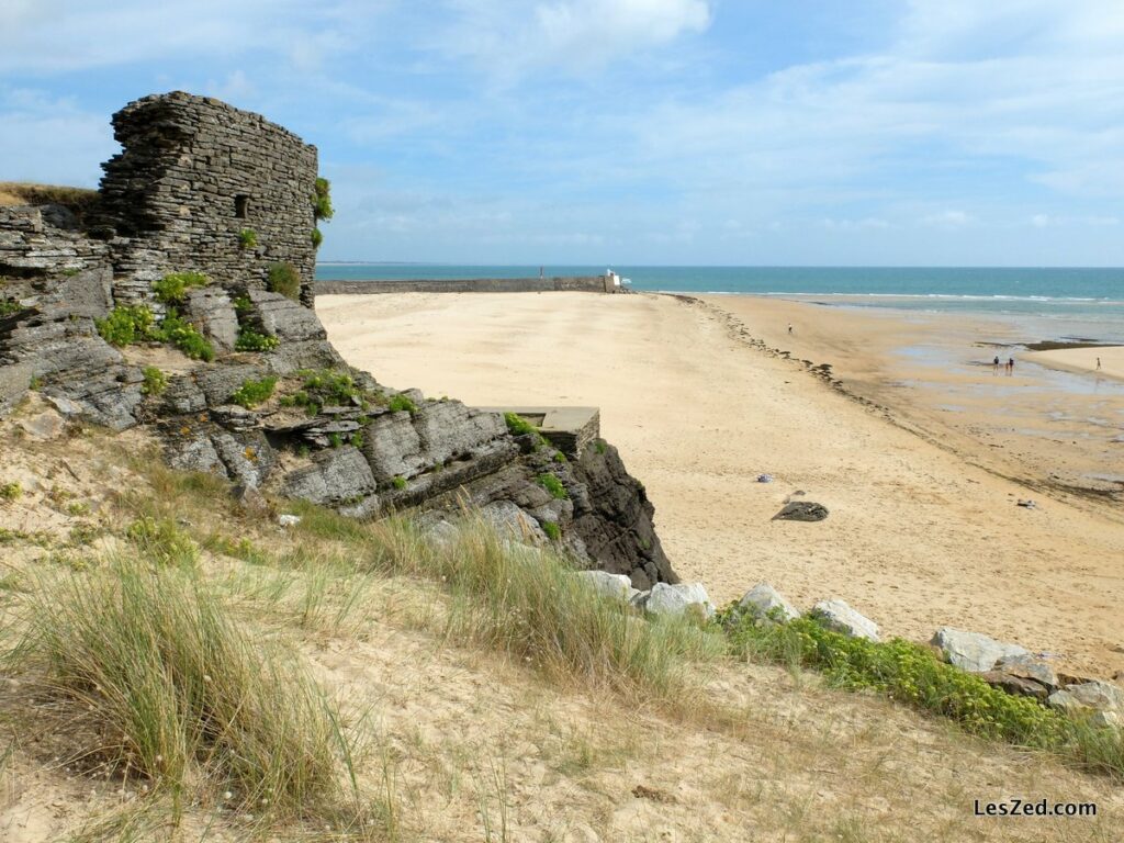 Barneville-Carteret et la plage de la Potinière