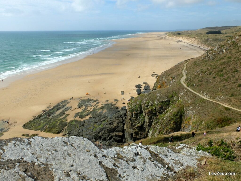 Cap de Carteret : vue côté Nord