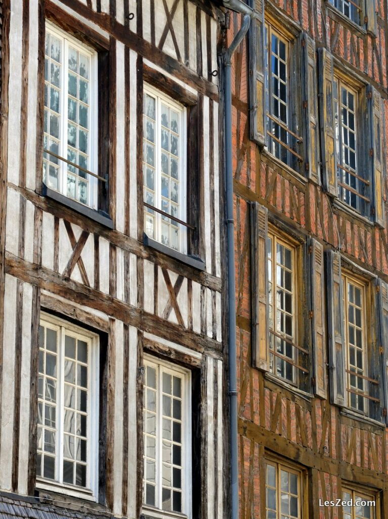 Pont-Audemer et ses colombages