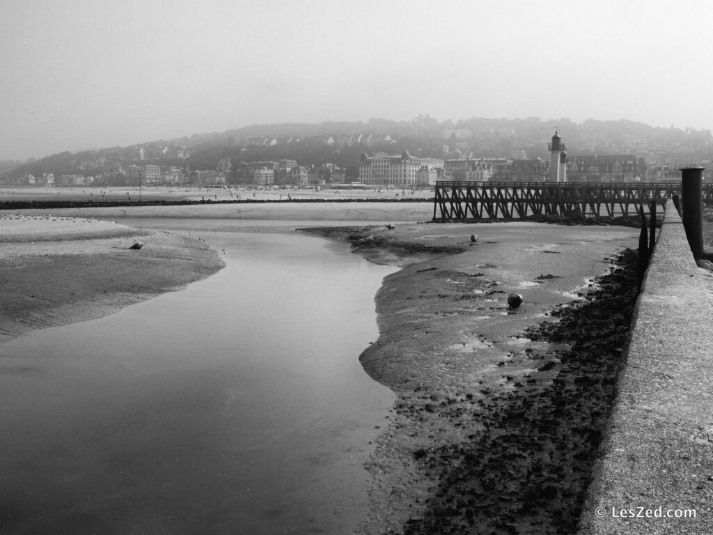 Vue sur Trouville-sur-Mer depuis Deauville