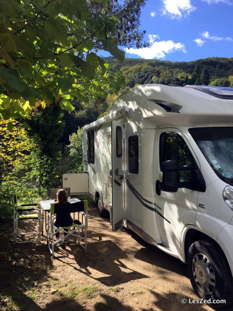 Les Gorges de l'Ardèche en camping-car