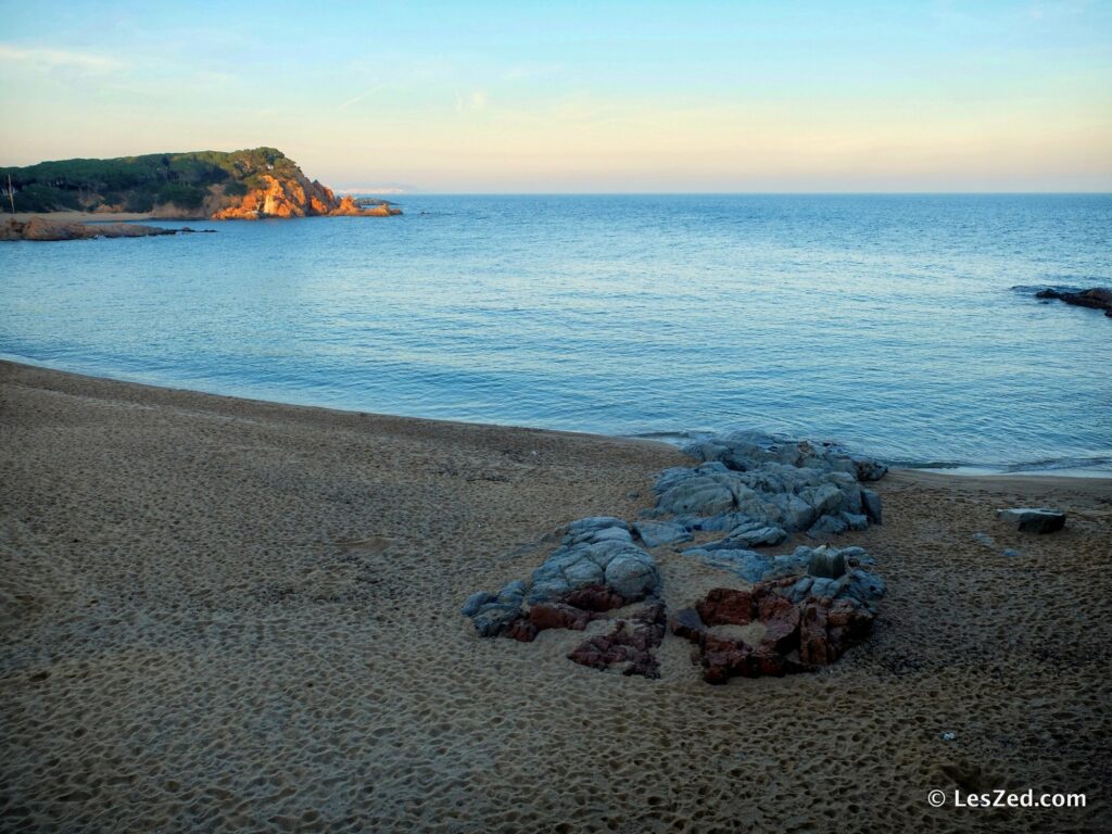 Chemin de ronde de S'Agaro : plage et crique