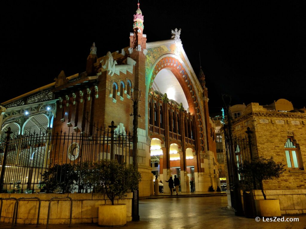 Mercado de Colón, de nuit