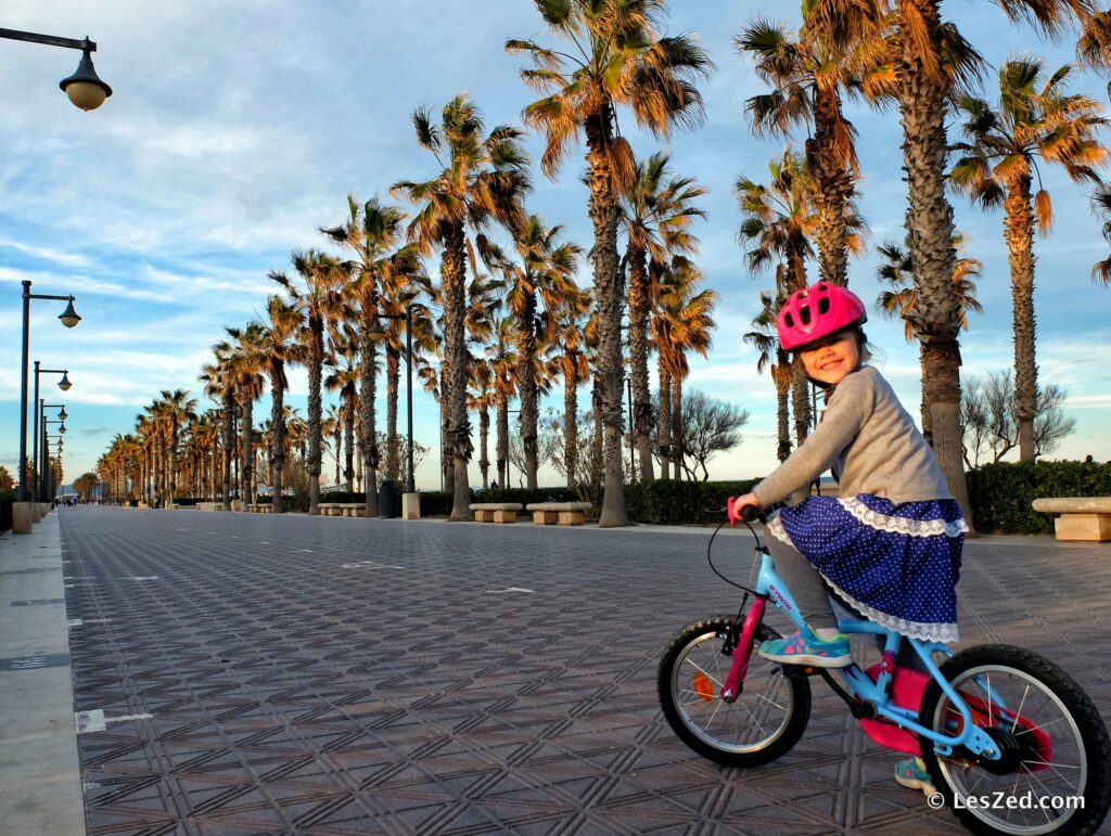 Les plages de Valencia pour se promener à vélo