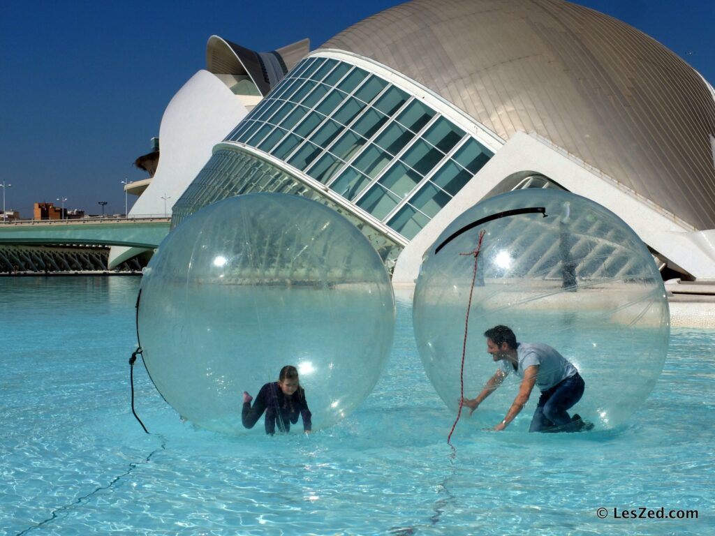 Water balls à Valencia : ce n'est pas si évident !