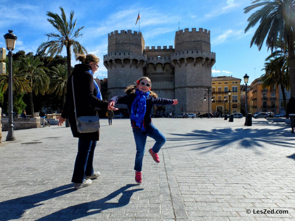 Les tours de Serranos, l'entrée de Valencia 