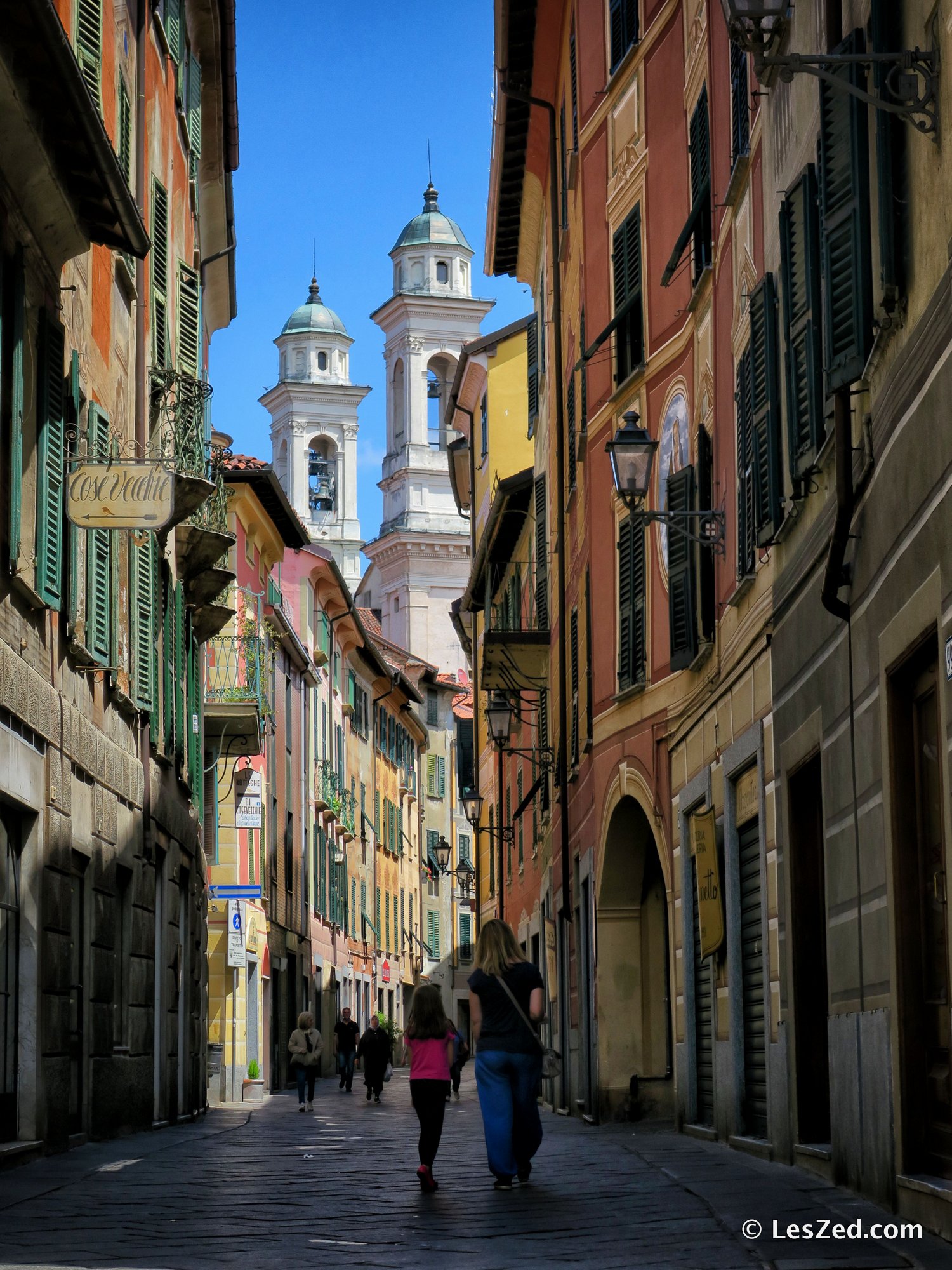 Ovada, une ville piémontaise colorée du Alto Monferrato