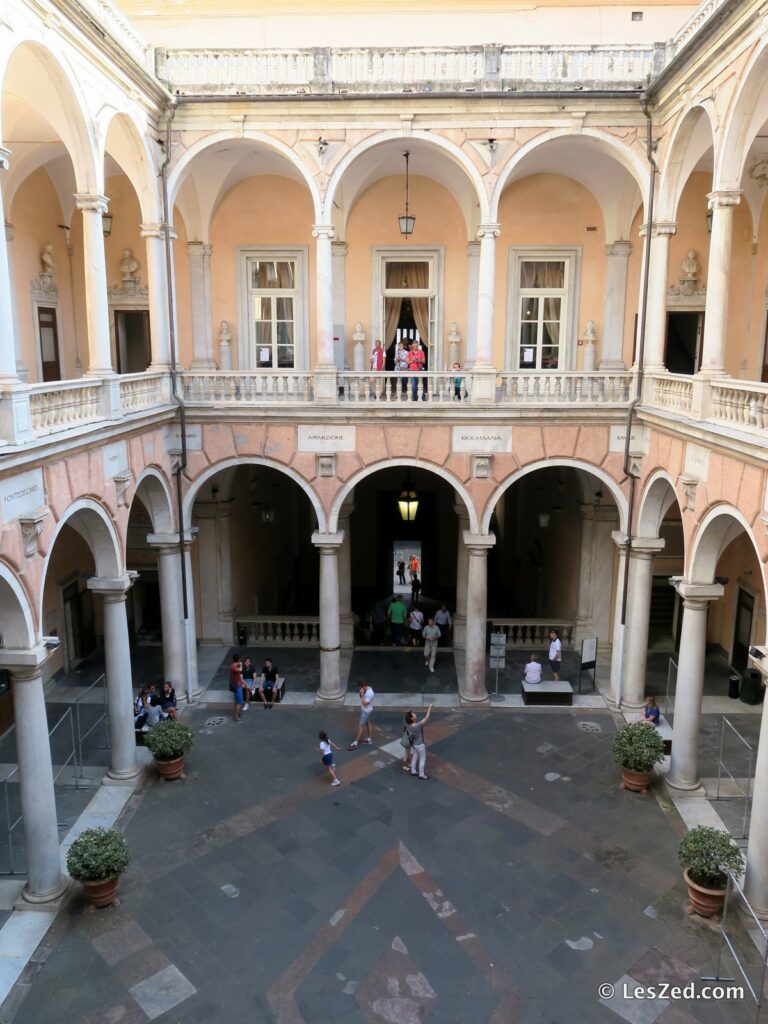 Le palais Doria-Tursi (la mairie)