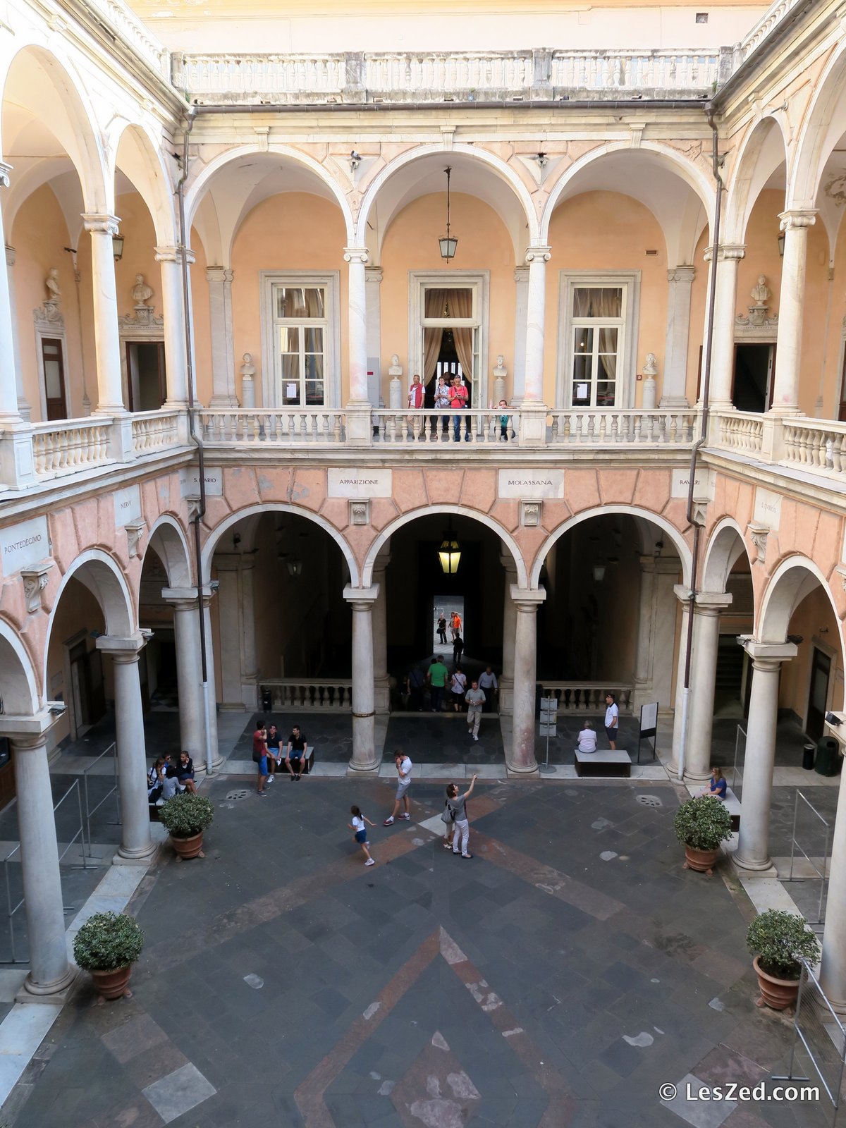 Le palais Doria-Tursi (la mairie)