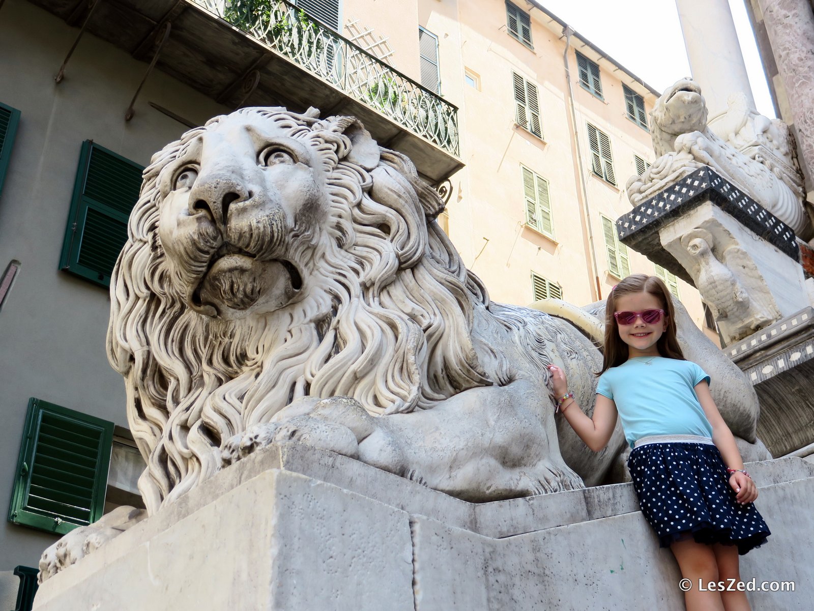 Lion de la La cathédrale San Lorenzo